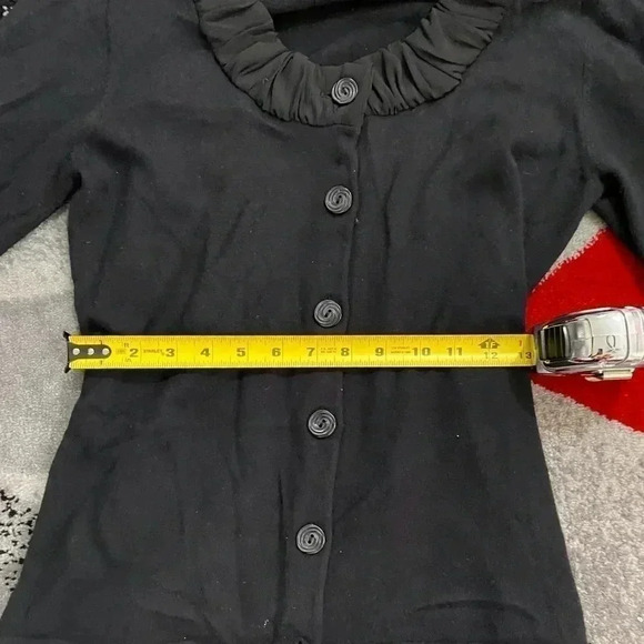 J Jill Sweater Angora Blend Tie Waist Sweater S - Picture 5 of 6